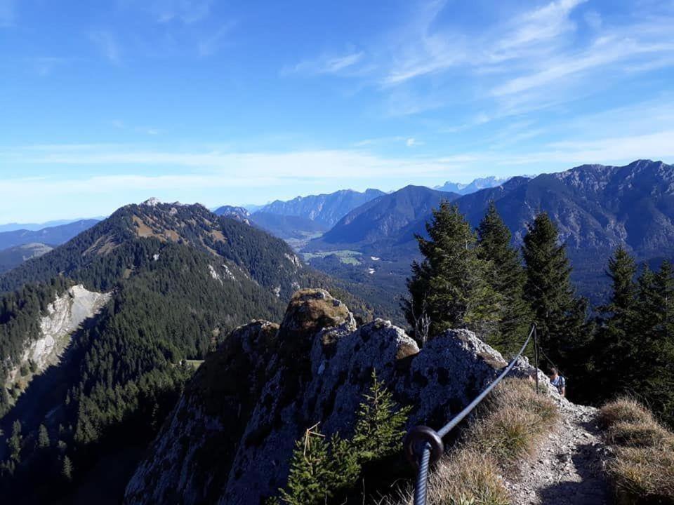 Ferienwohnung-Susanne-Im-Gaestehaus-Bergfrieden Bad Bayersoien Exterior foto